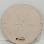 პიცის დაფა ხის